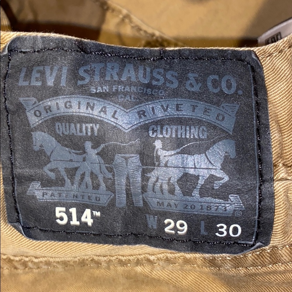 Levi’s khaki pants - Picture 3 of 4